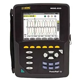 AEMC 2136.12 PowerPad III Power Quality Analyzer Kit