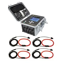 AEMC PEL 115 Power & Energy Logger with 4 AmpFlex Sensors