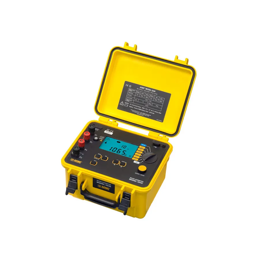 AEMC 6240 Micro-Ohmmeter