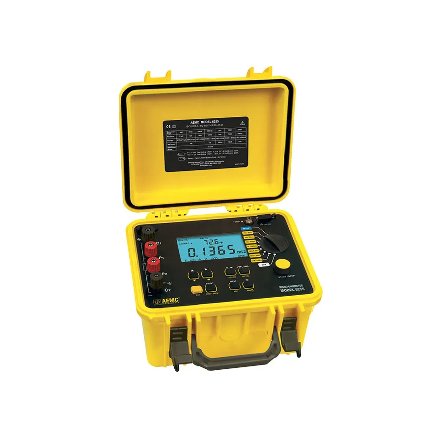 AEMC 6255 Micro-Ohmmeter