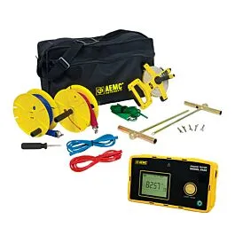 AEMC 6422-KIT-150FT Ground Resistance Tester