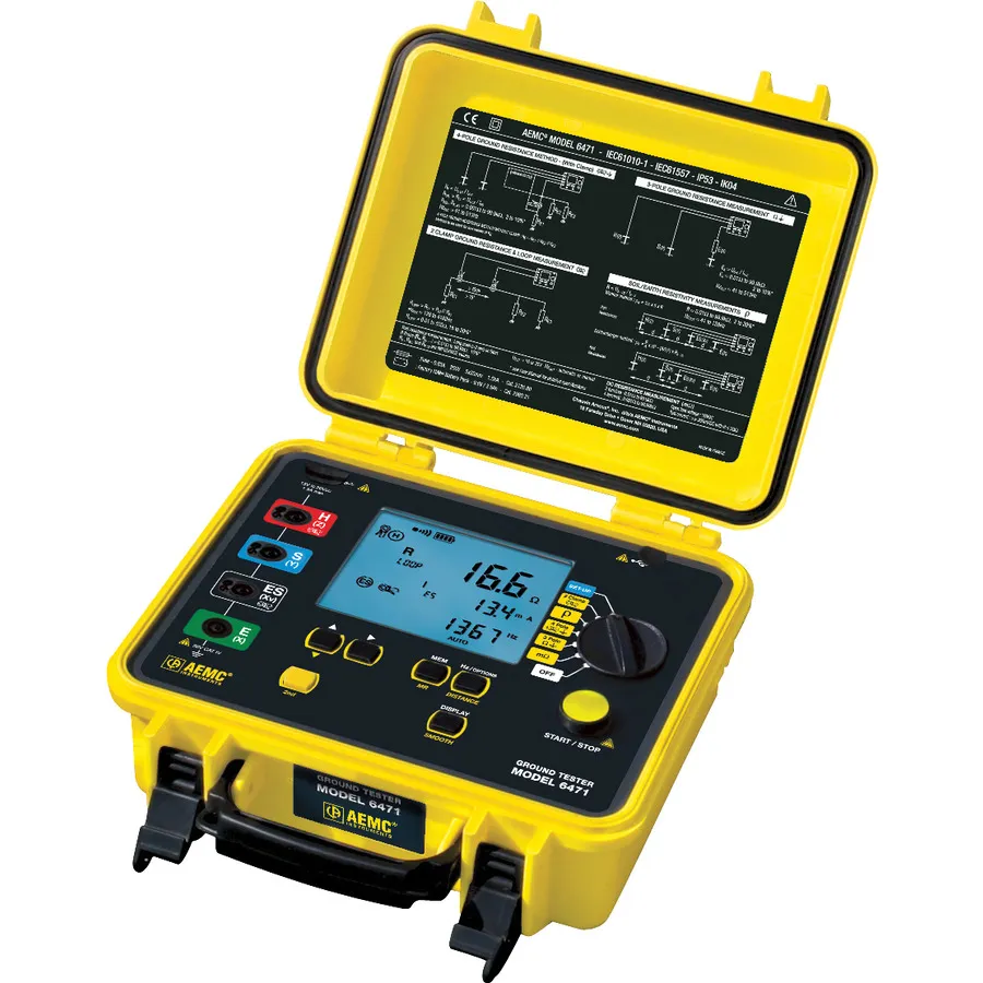 AEMC 6471 Ground Resistance Tester