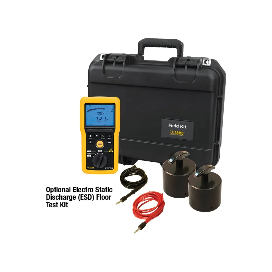 AEMC 6536 ESD Floor Kit Megohmmeter