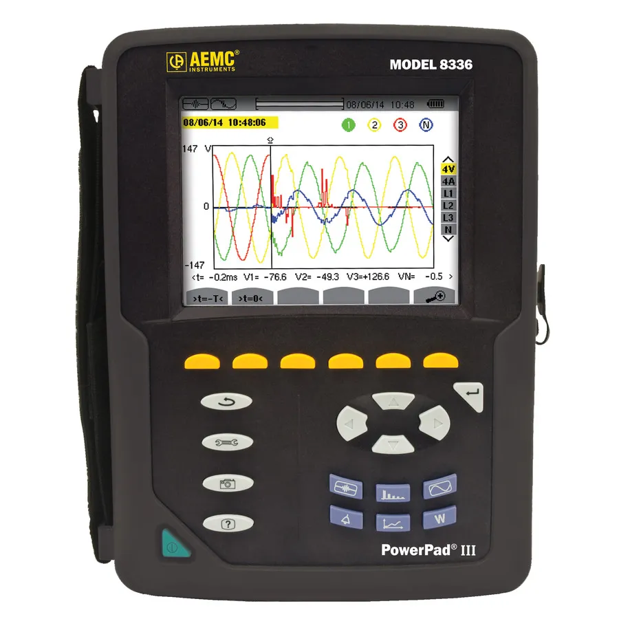 AEMC 8336 PowerPad III Power Quality Analyzer