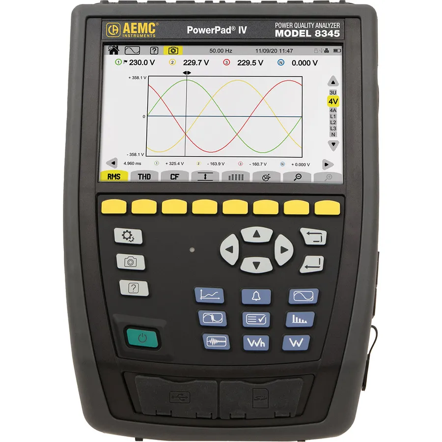 AEMC 8345 Power Quality Analyzer