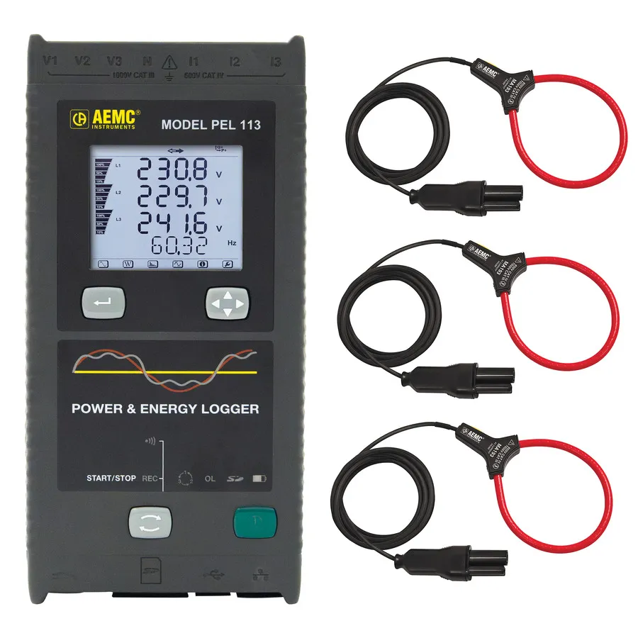 AEMC PEL 113 Power and Energy Logger