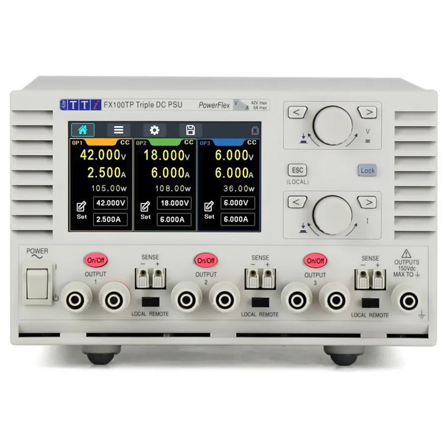 Aim TTi FX100TP Triple Output Power Supply