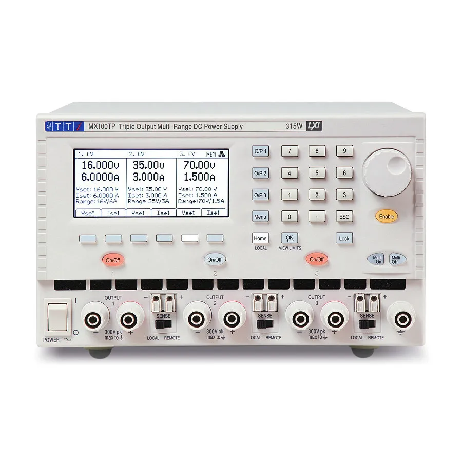 Aim TTi MX100TP Triple Output DC Power Supply