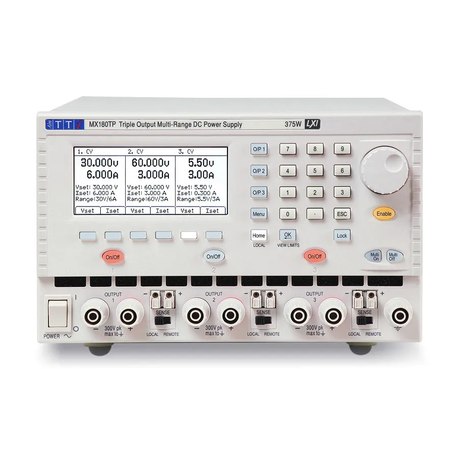 Aim TTi MX180TP Triple Output Power Supply