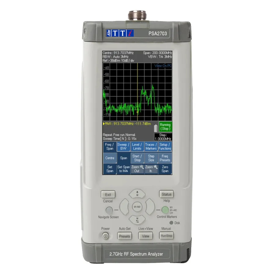 Aim TTi PSA2703 Handheld RF Spectrum Analyzer