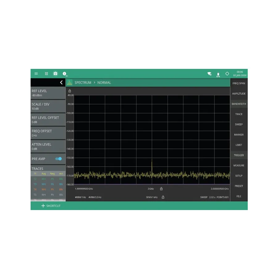 Anritsu MS2070A-3008 Preamplifier Software Upgrade