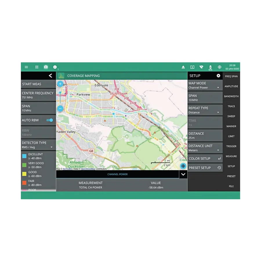 Anritsu MS2080A-0431 Coverage Mapping Software Option