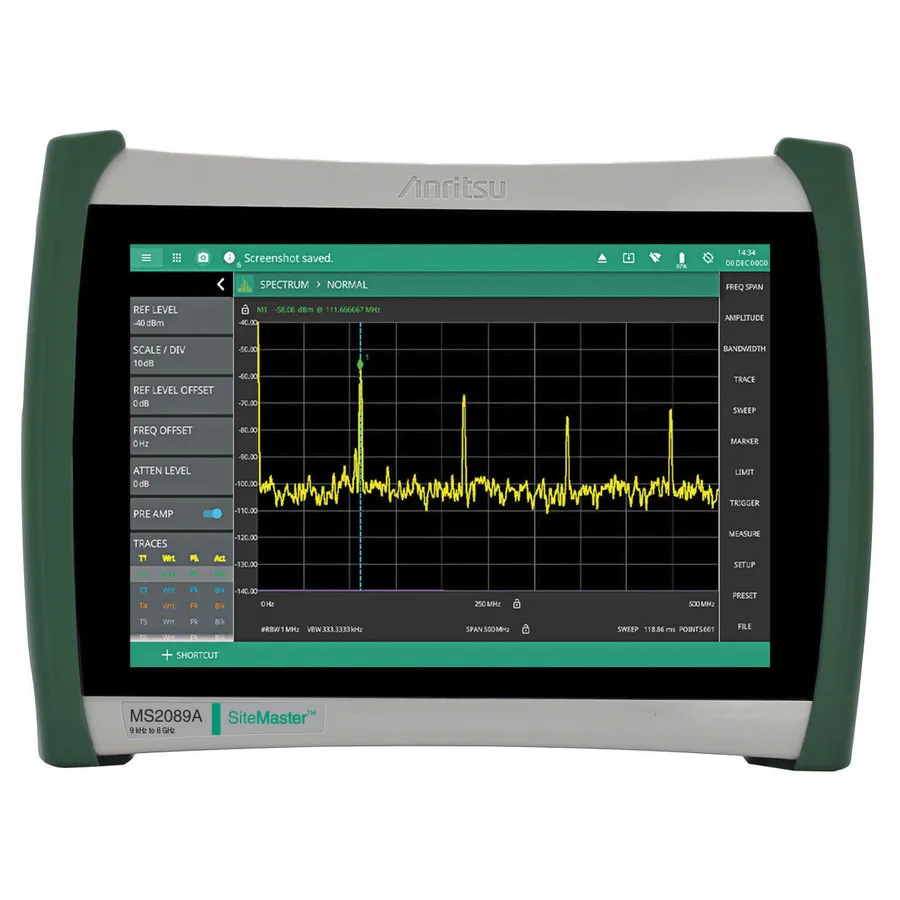 Anritsu MS2089A-0706/0806 Cable and Antenna Analyzer