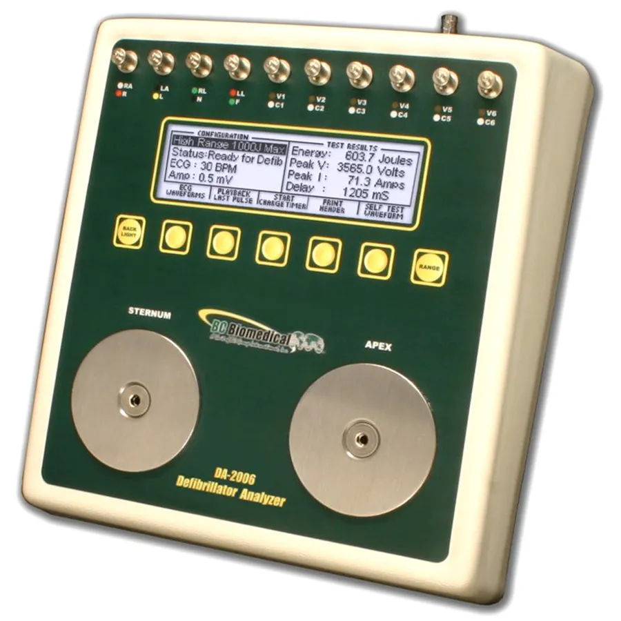 BC Biomedical DA-2006 Defibrillator Analyzer