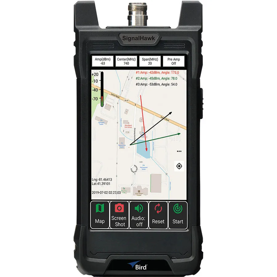 Bird SH-60S-AOA Handheld Spectrum Analyzer