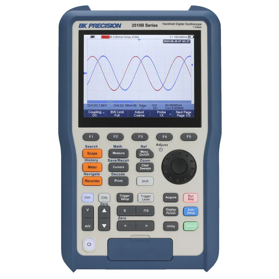 B&K Precision 2515B Handheld Digital Storage Oscilloscope