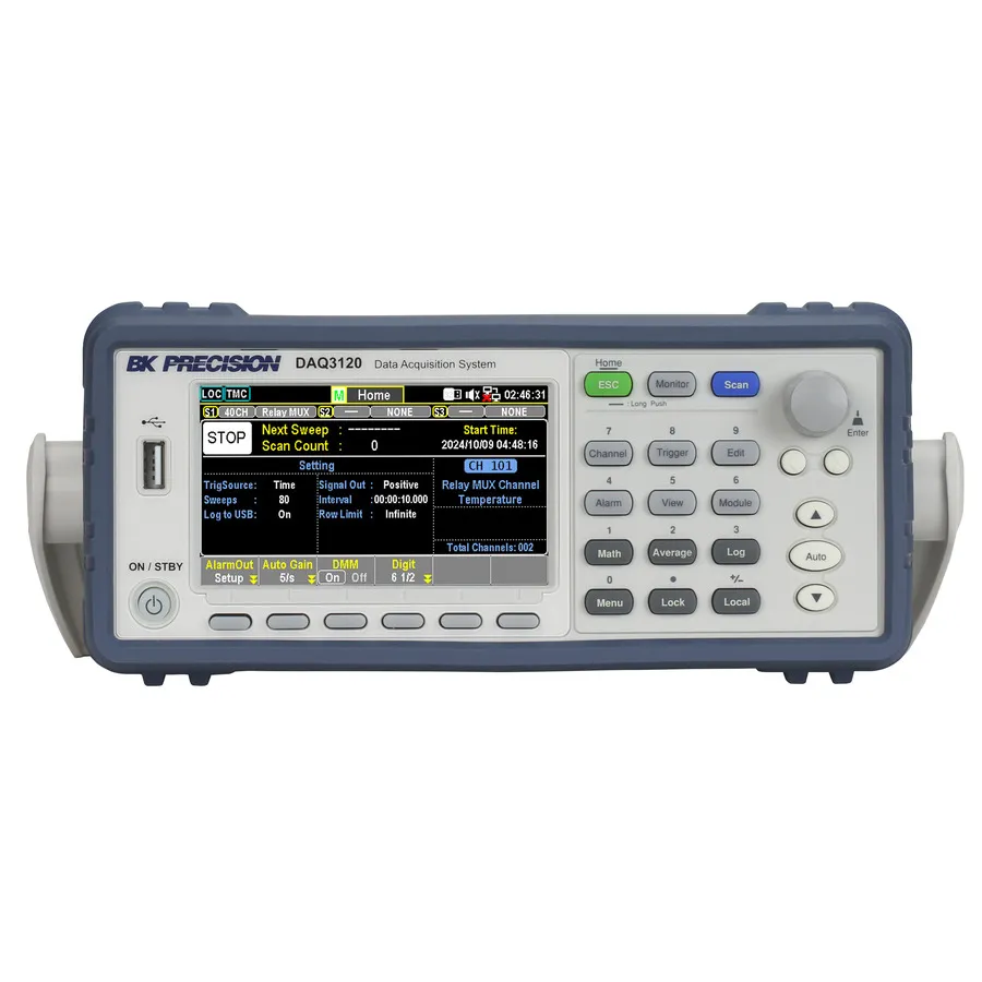 B&K Precision DAQ3120-GPIB Benchtop Data Acquisition System