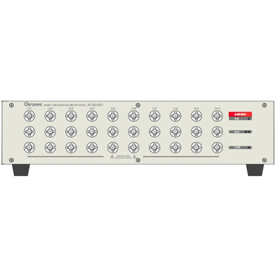 Chroma A190201 10 Channel 3 Way Scanner Box