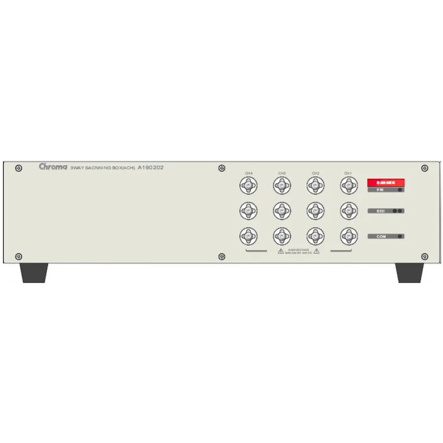 Chroma A190202 4 Channel Scanner Box