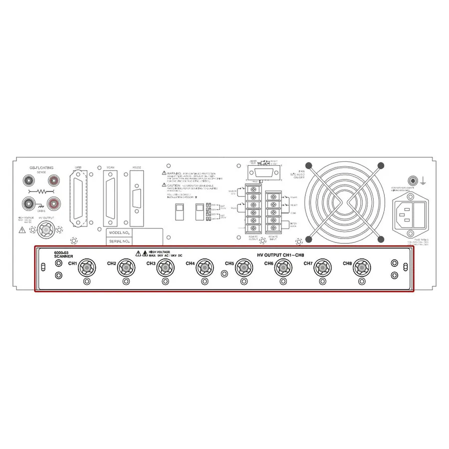 Chroma A190304 8HV Scanner