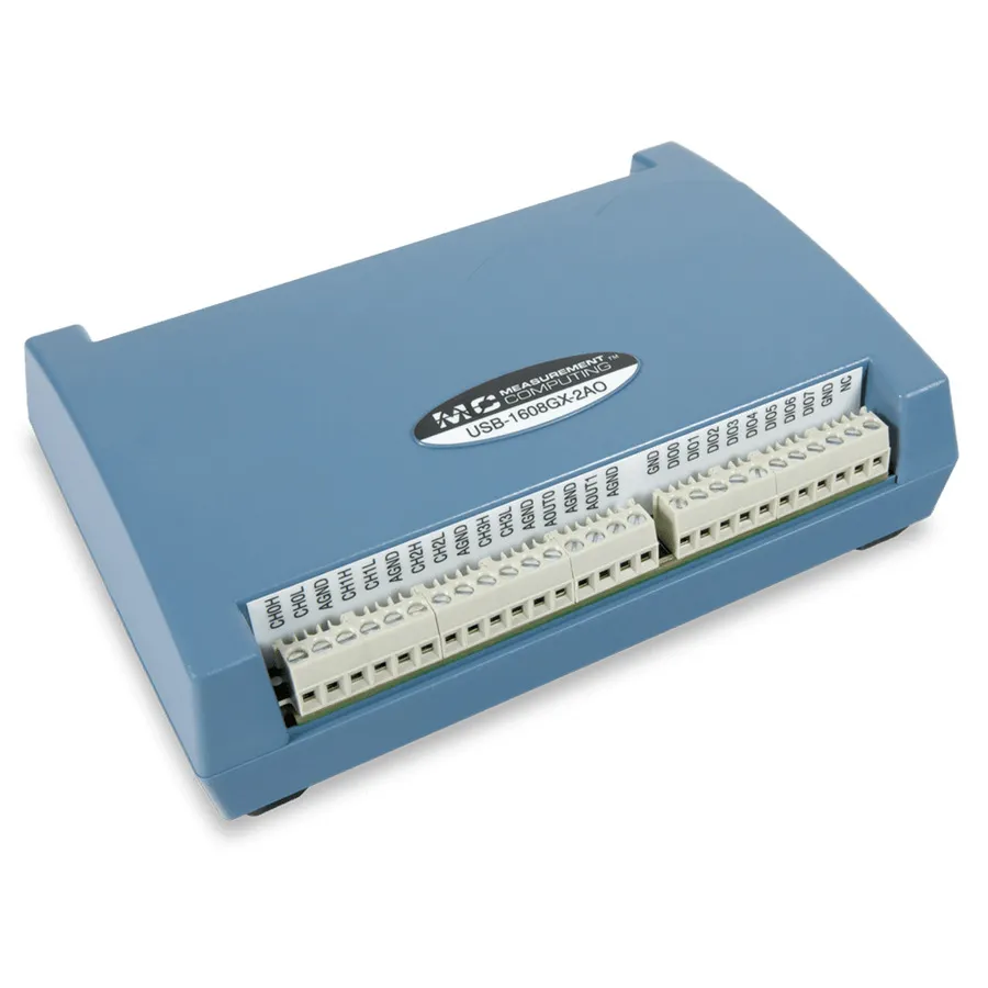 Digilent USB-1608GX-2AO Multifunction USB DAQ Device