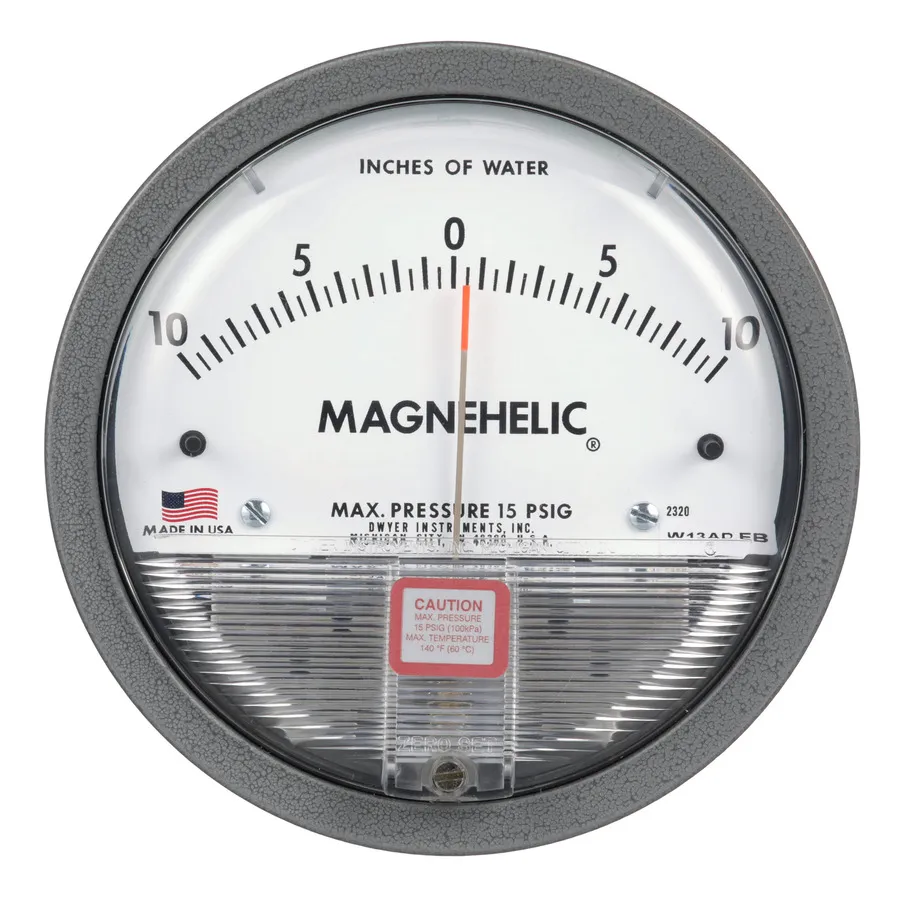 Dwyer 2002 Differential Pressure Gauge