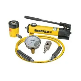 Enerpac SCH121H Hollow Hydraulic Cylinder and Hand Pump Set