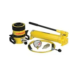 Enerpac SCH603H Hollow Hydraulic Cylinder and Hand Pump Set