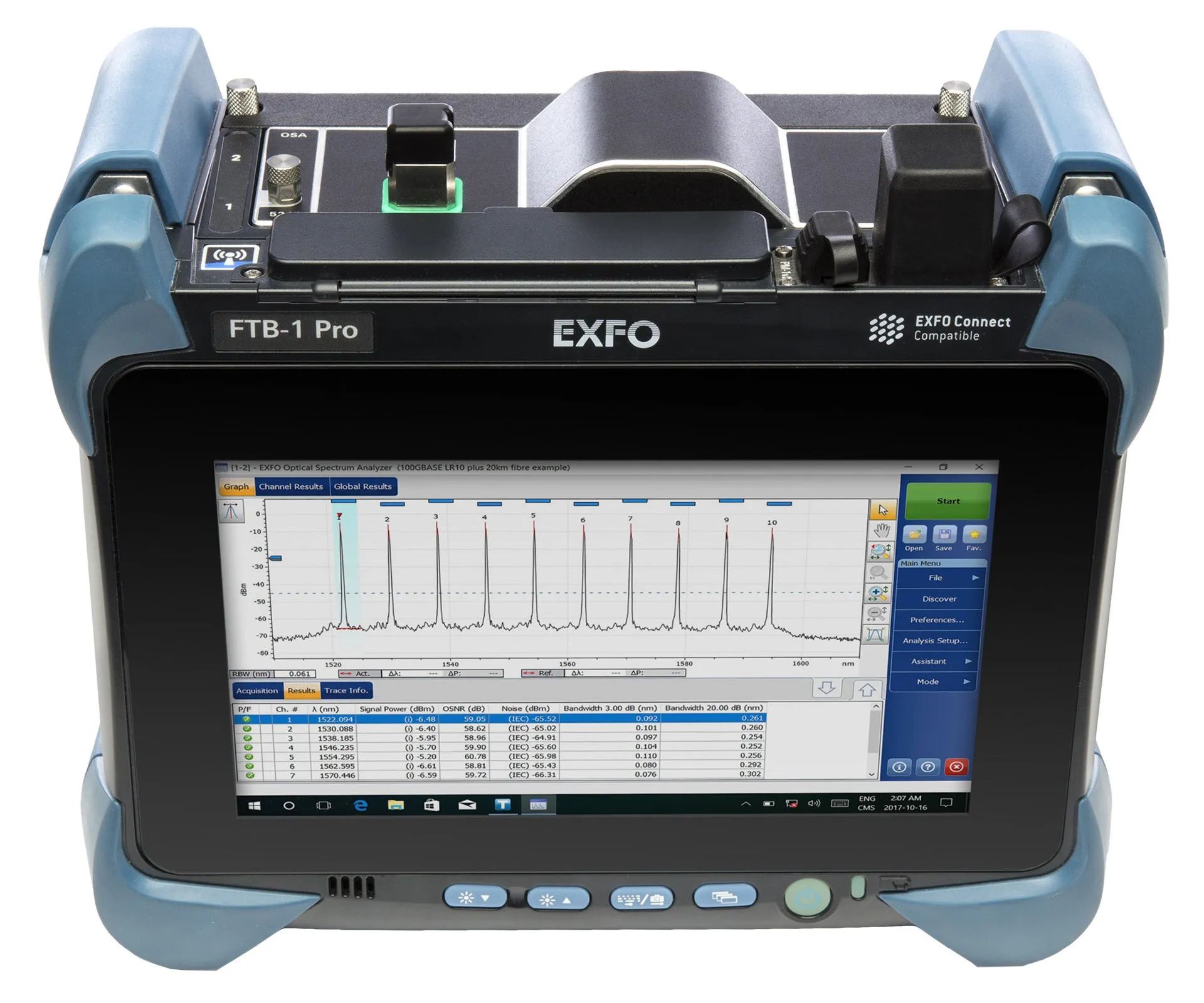 EXFO FTBx-5235 Optical Spectrum Analyzer