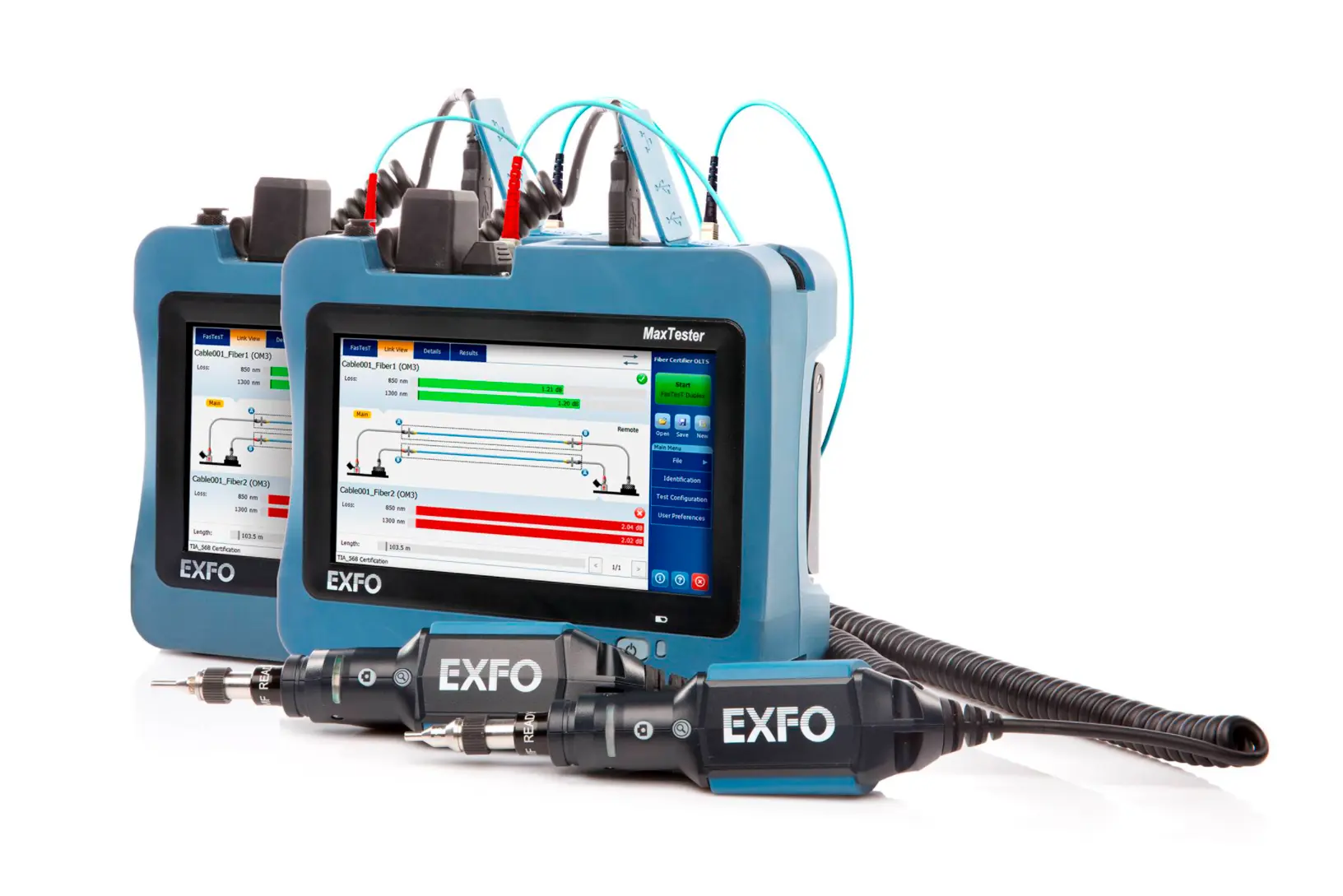 EXFO MFC-T1-Q-EI-EUI-91 Fiber Certifier