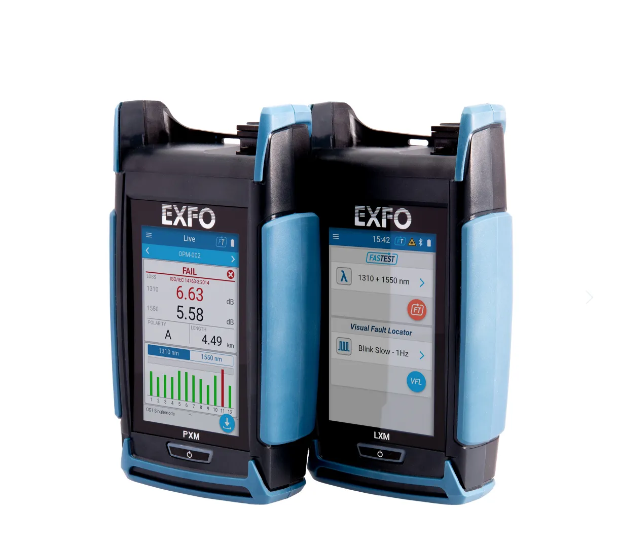 EXFO TK-XM-Q MPO Fiber Optic Tester