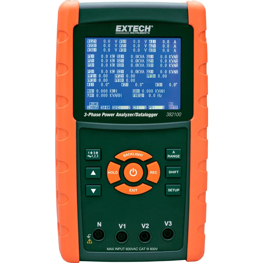 Extech 382100 Power Analyzer/Datalogger