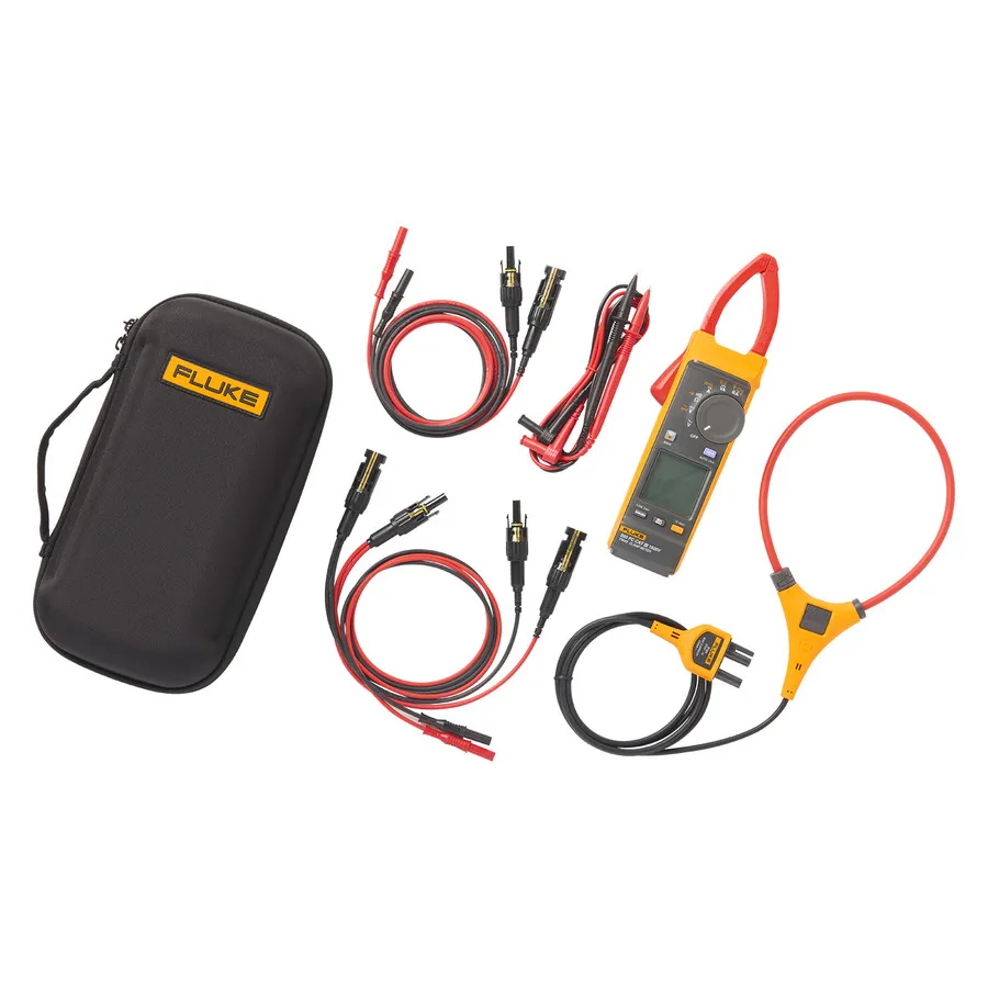 Fluke FLK-393FC-PVLEAD Solar Clamp Meter and Test Lead Kit