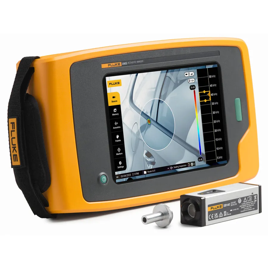Fluke FLK-II905/SB140/FPC Acoustic Imager with Sound Beacon