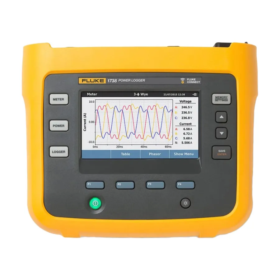 Fluke FLUKE-1738/B Three-Phase Power Logger