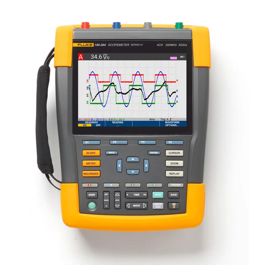 Fluke 190-204-III-S Handheld Oscilloscope