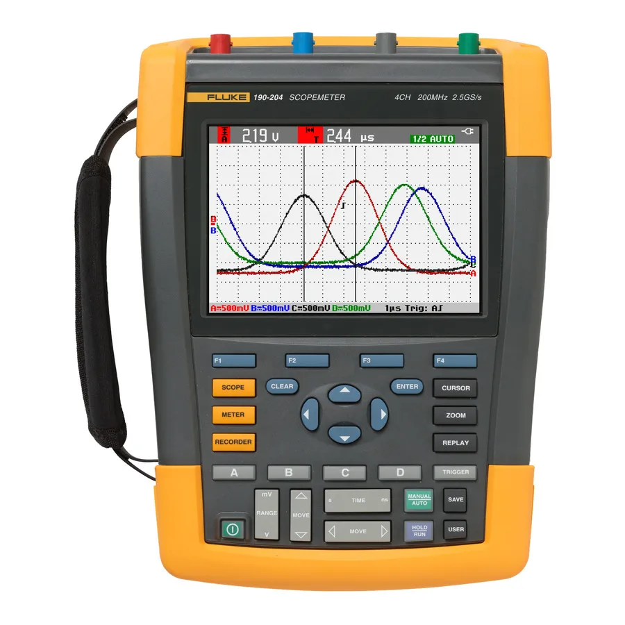 Fluke 190-204-III Handheld Oscilloscope