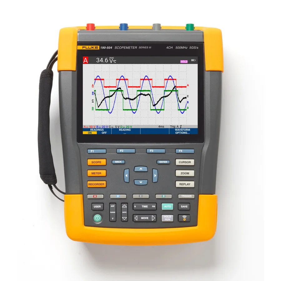 Fluke 190-504-III-S Handheld Oscilloscope