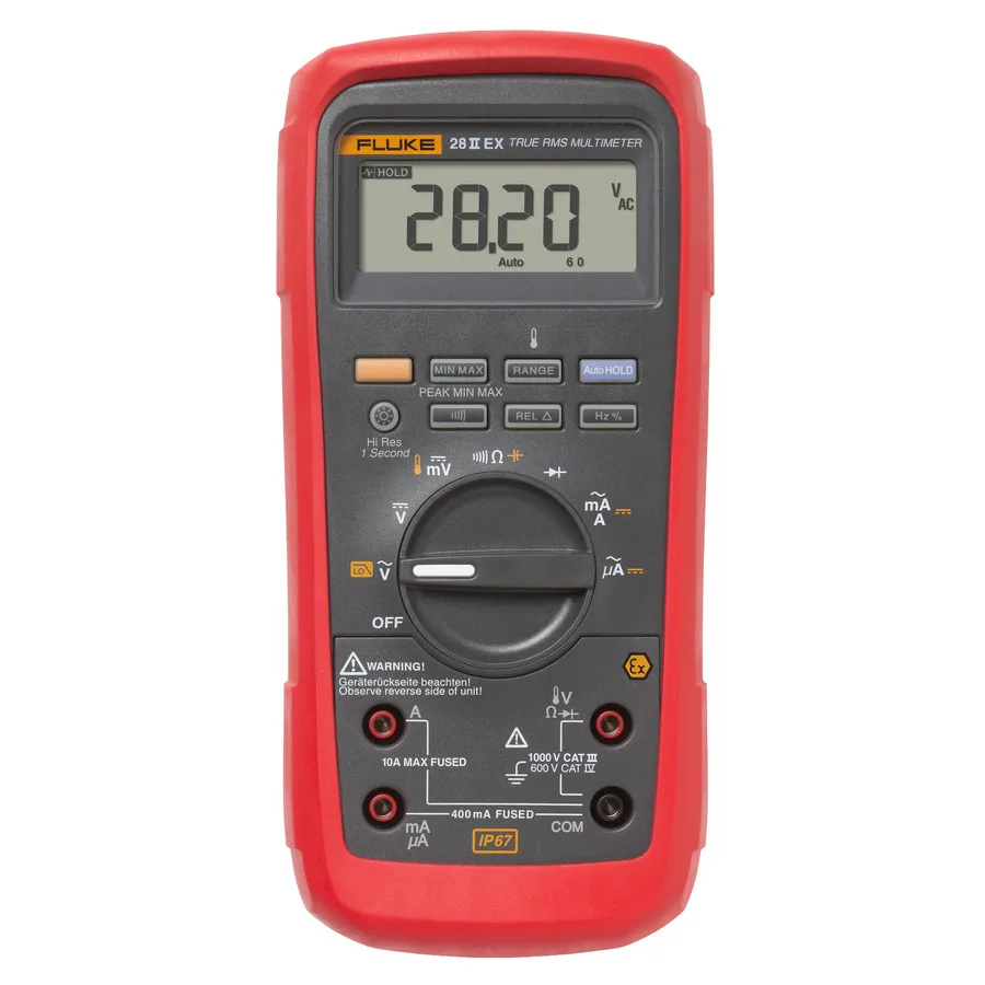 Fluke 28IIEX/NA Intrinsically Safe Digital Multimeter
