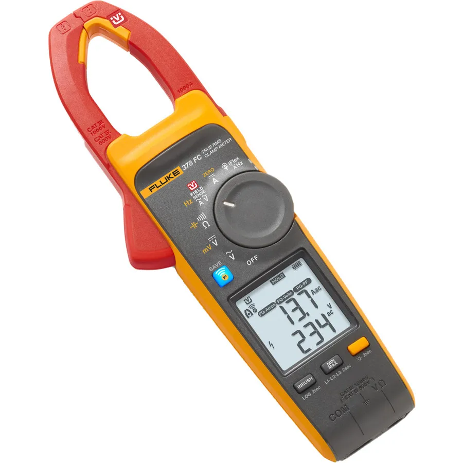 Fluke 378 FC AC/DC True-RMS Clamp Meter with iFlex Probe