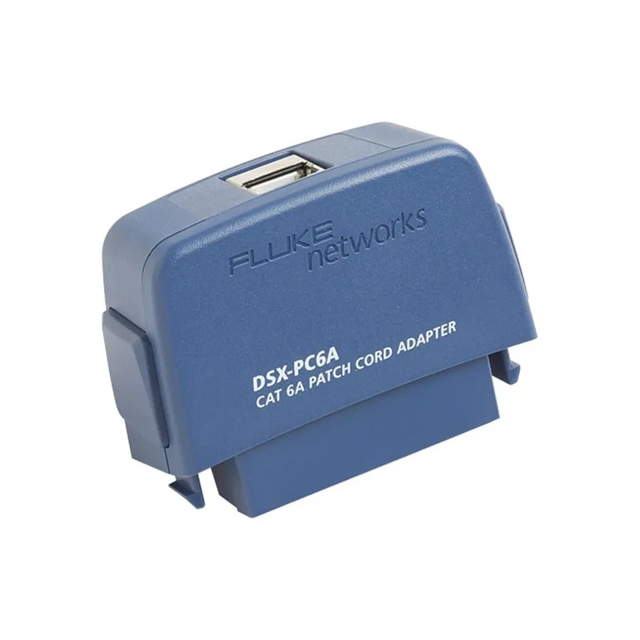 Fluke Networks DSX-PC6A Cat 6A Patch Cord Adapter