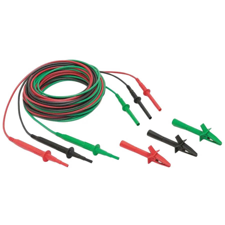 Fluke TL1550B Test Lead Set with Alligator Clips