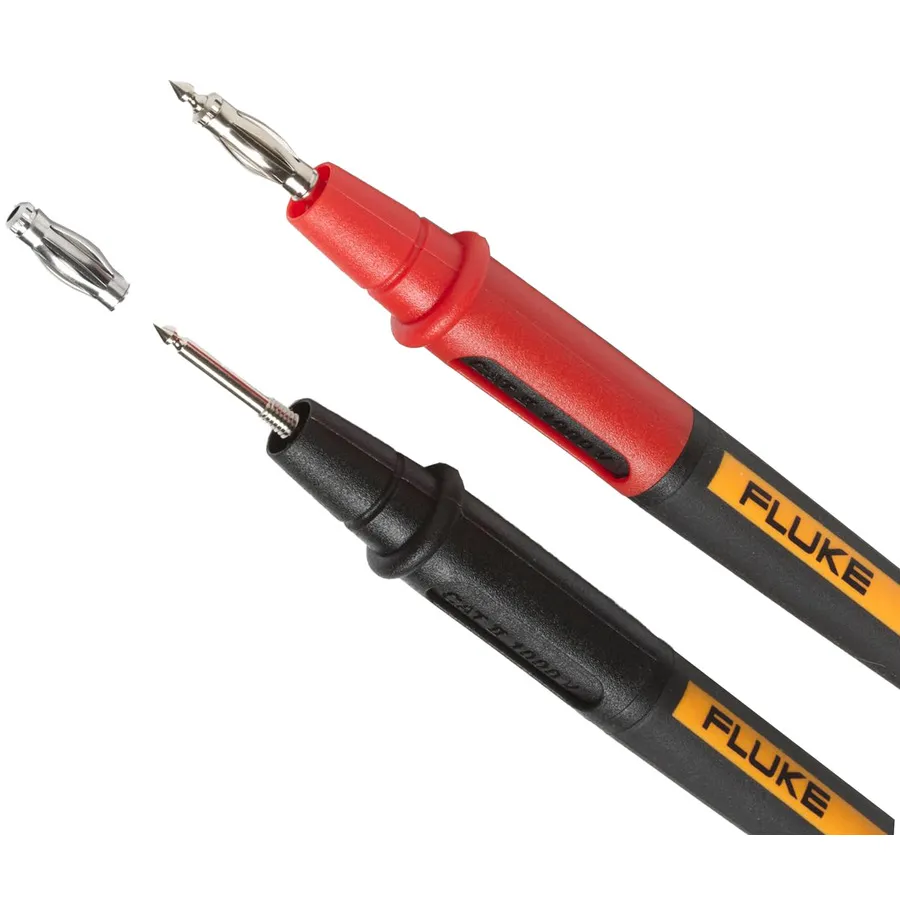 Fluke TL175E TwistGuard Test Leads with 4mm Lantern Tips