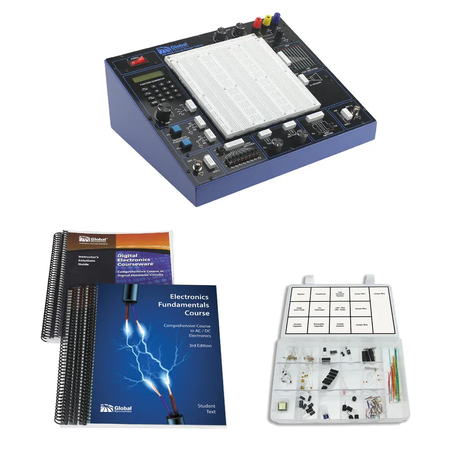 Global Specialties PB-503ALAB Trainer with Courseware and Components Kit