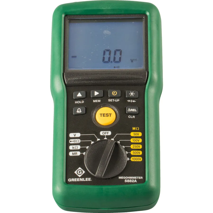Greenlee 5882A-C Megohmmeter Insulation Tester