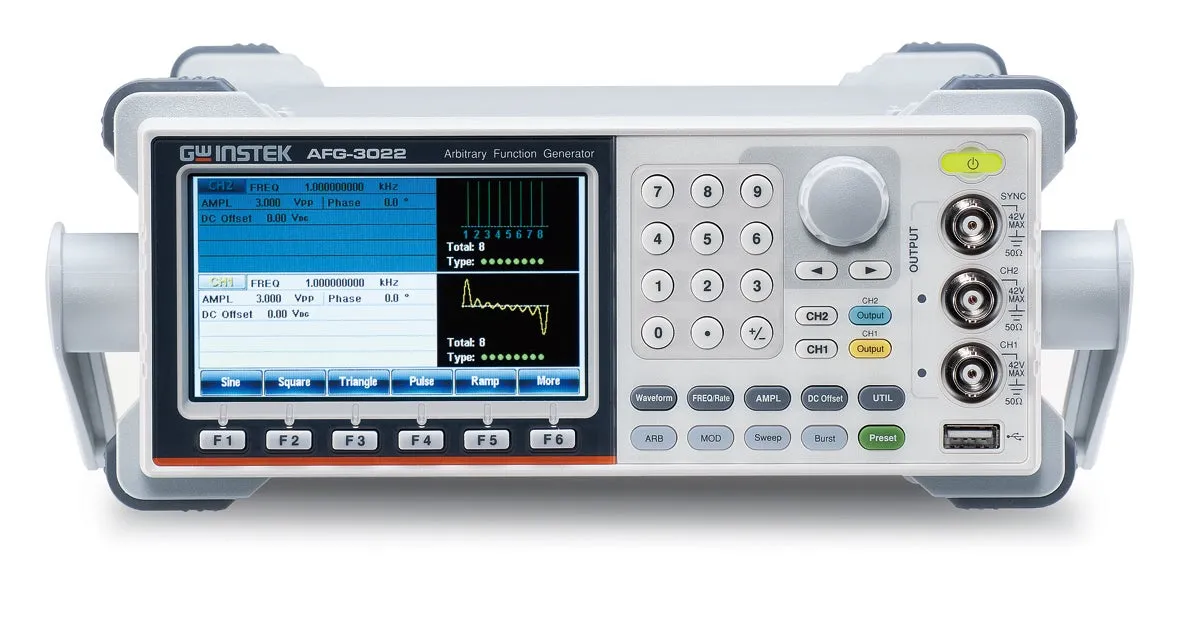 GW Instek AFG-3022 Dual Channel Function Generator