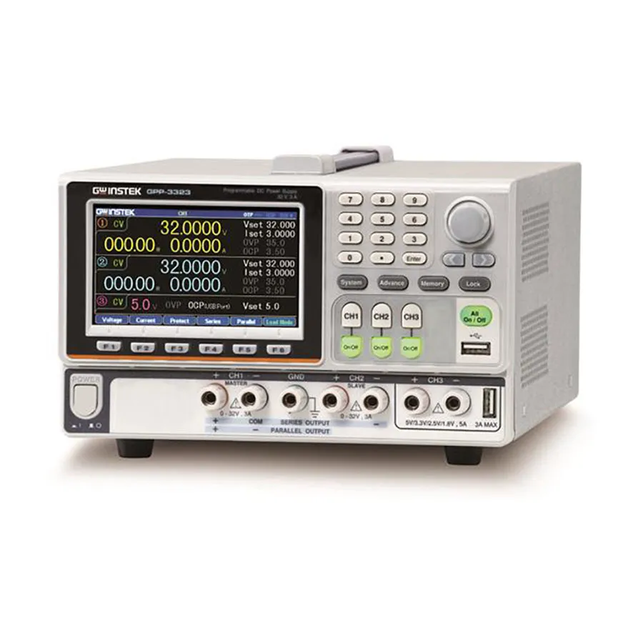 GW Instek GPP-3323 (LAN+GPIB) Programmable DC Power Supply