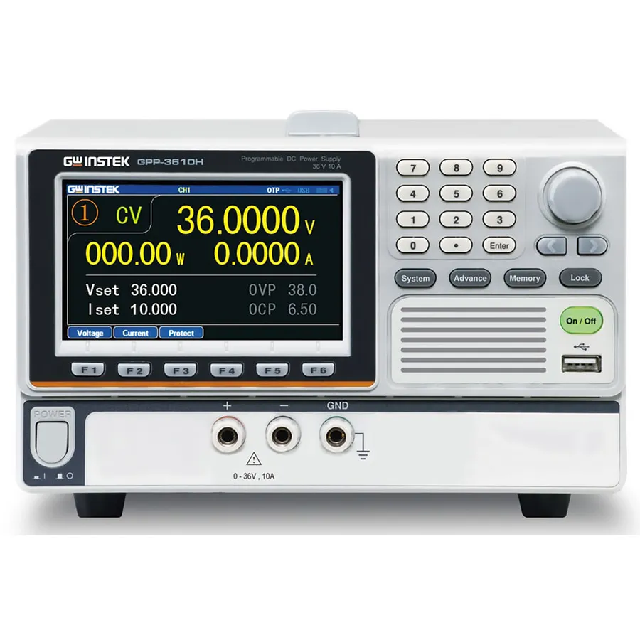 GW Instek GPP-3610HG Programmable DC Power Supply with GPIB