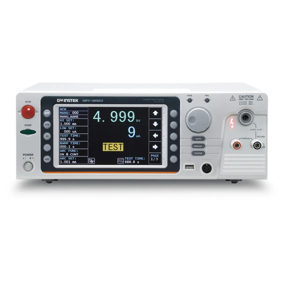 GW Instek GPT-12003 Electrical Safety Analyzer