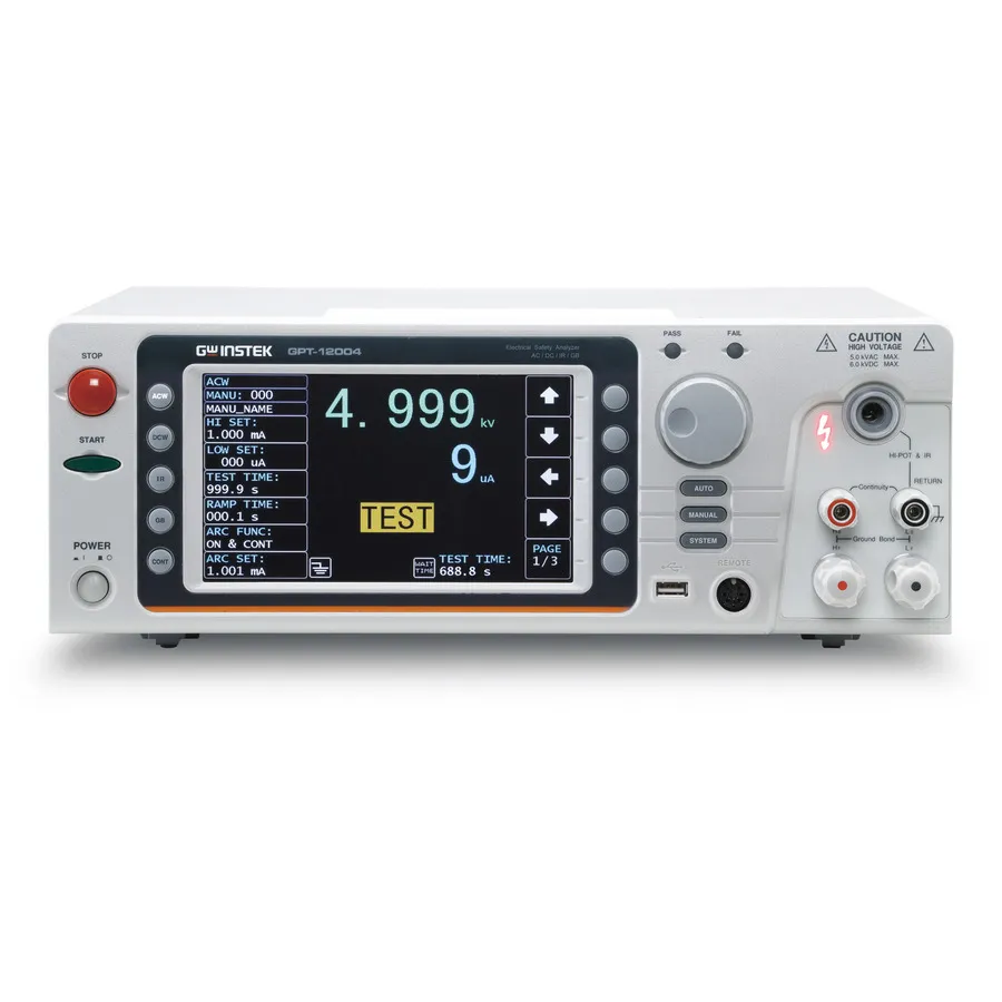 GW Instek GPT-12004 Electrical Safety Analyzer